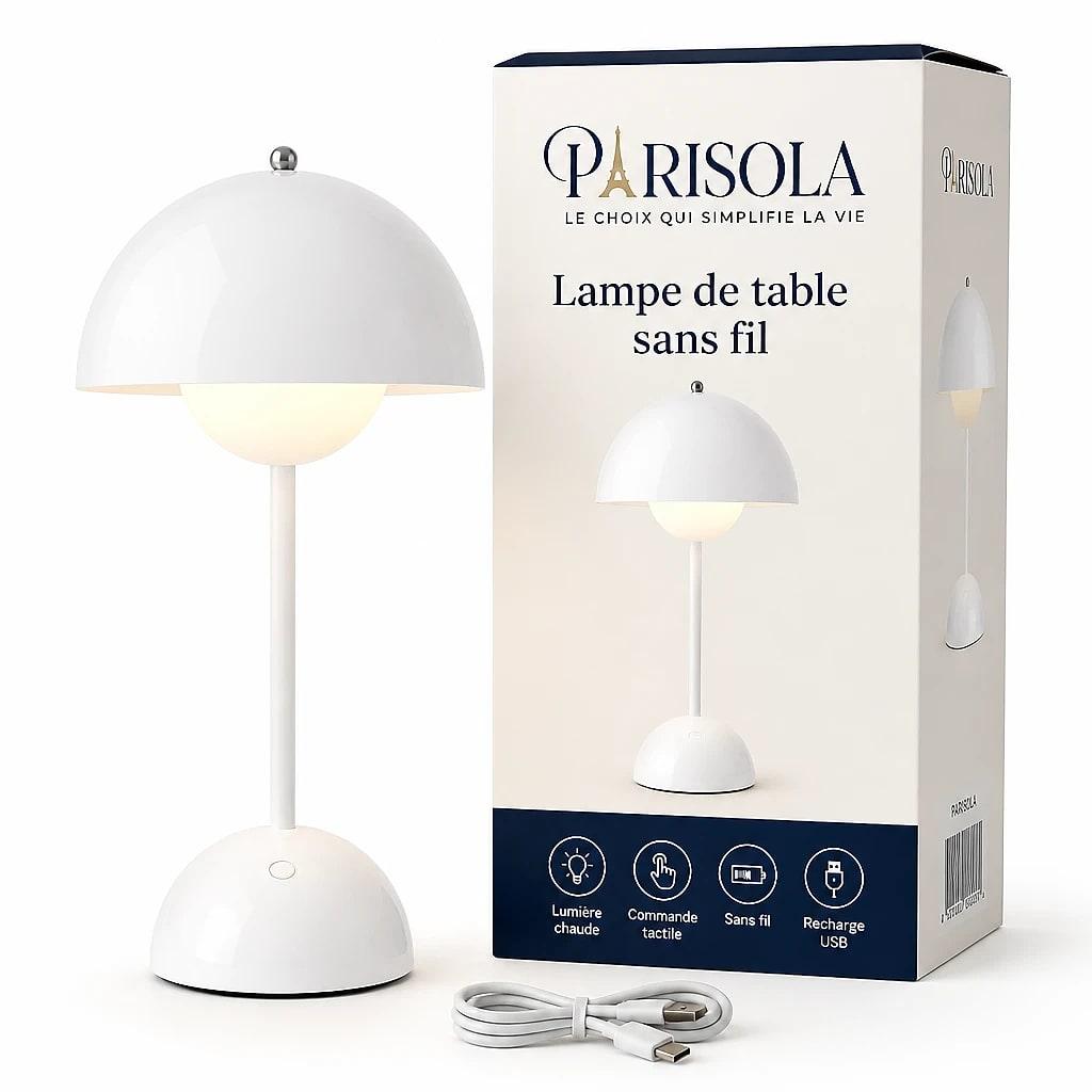 Véloria – Lampe de Chevet Sans Fil