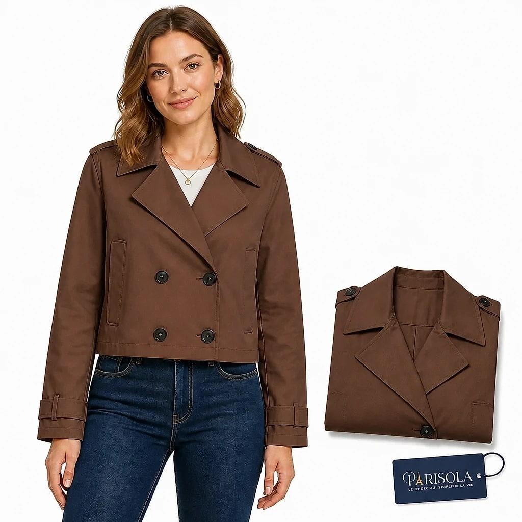 Veloria – Trench Femme Court