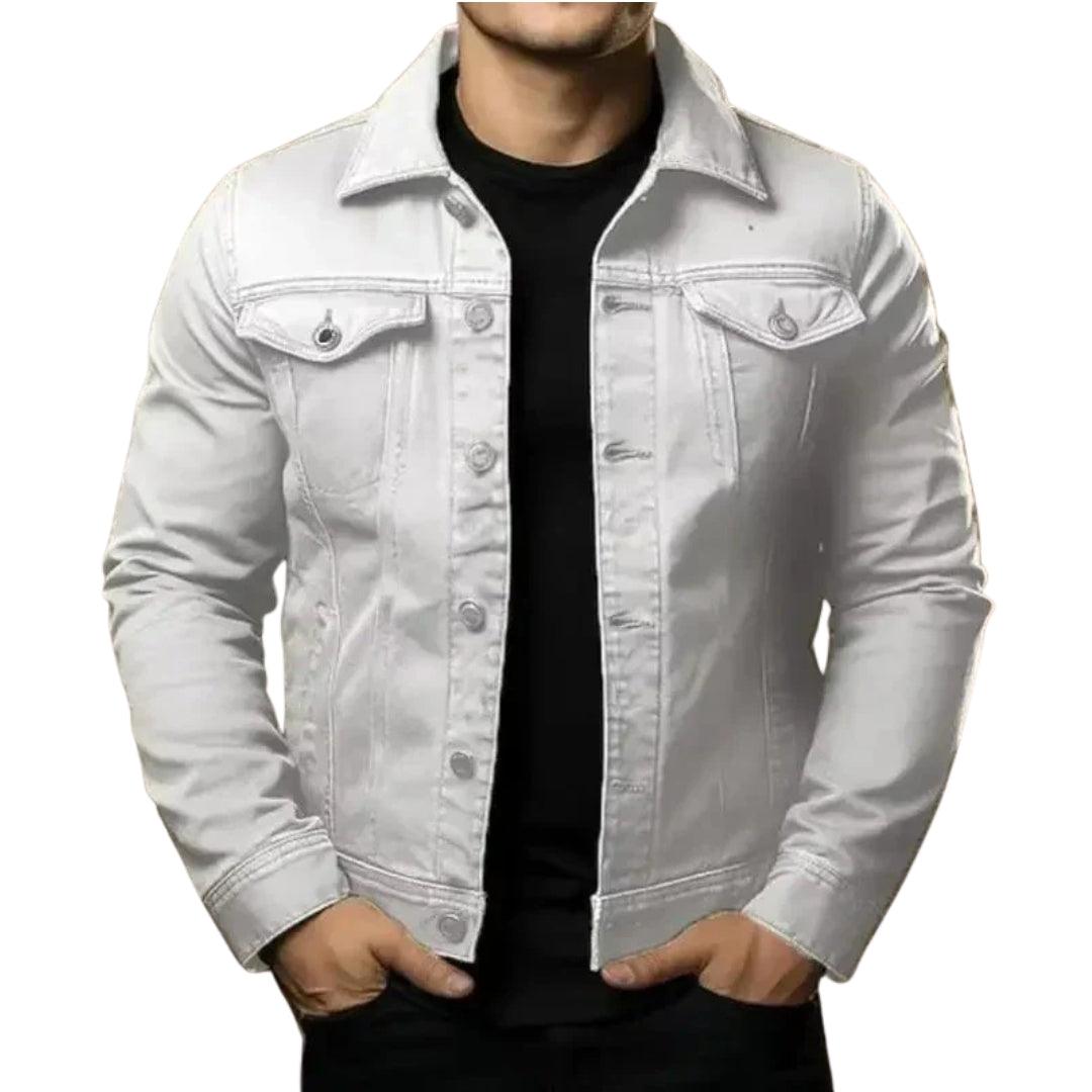Veste en Jean Coupe Droite