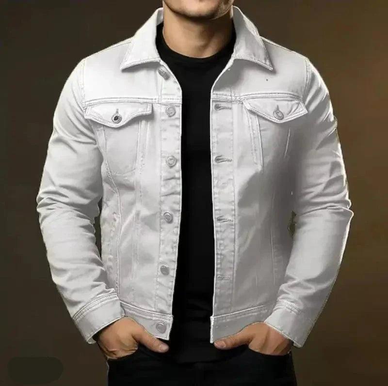 Veste en Jean Coupe Droite