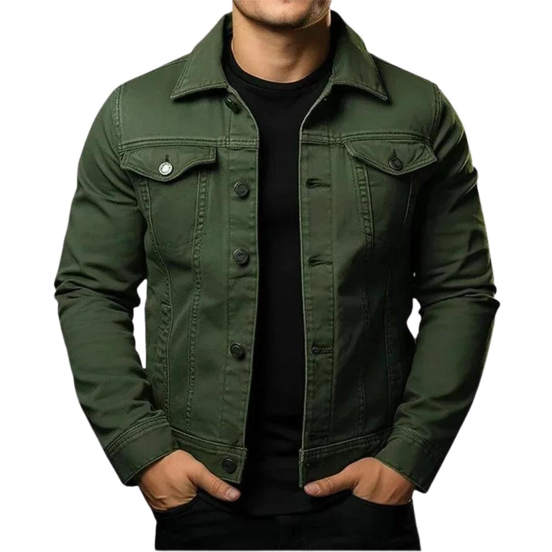 Veste en Jean Coupe Droite