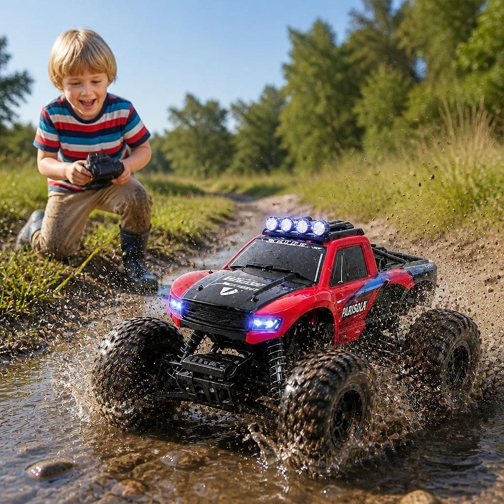 Voiture RC Amphibie Tout-Terrain