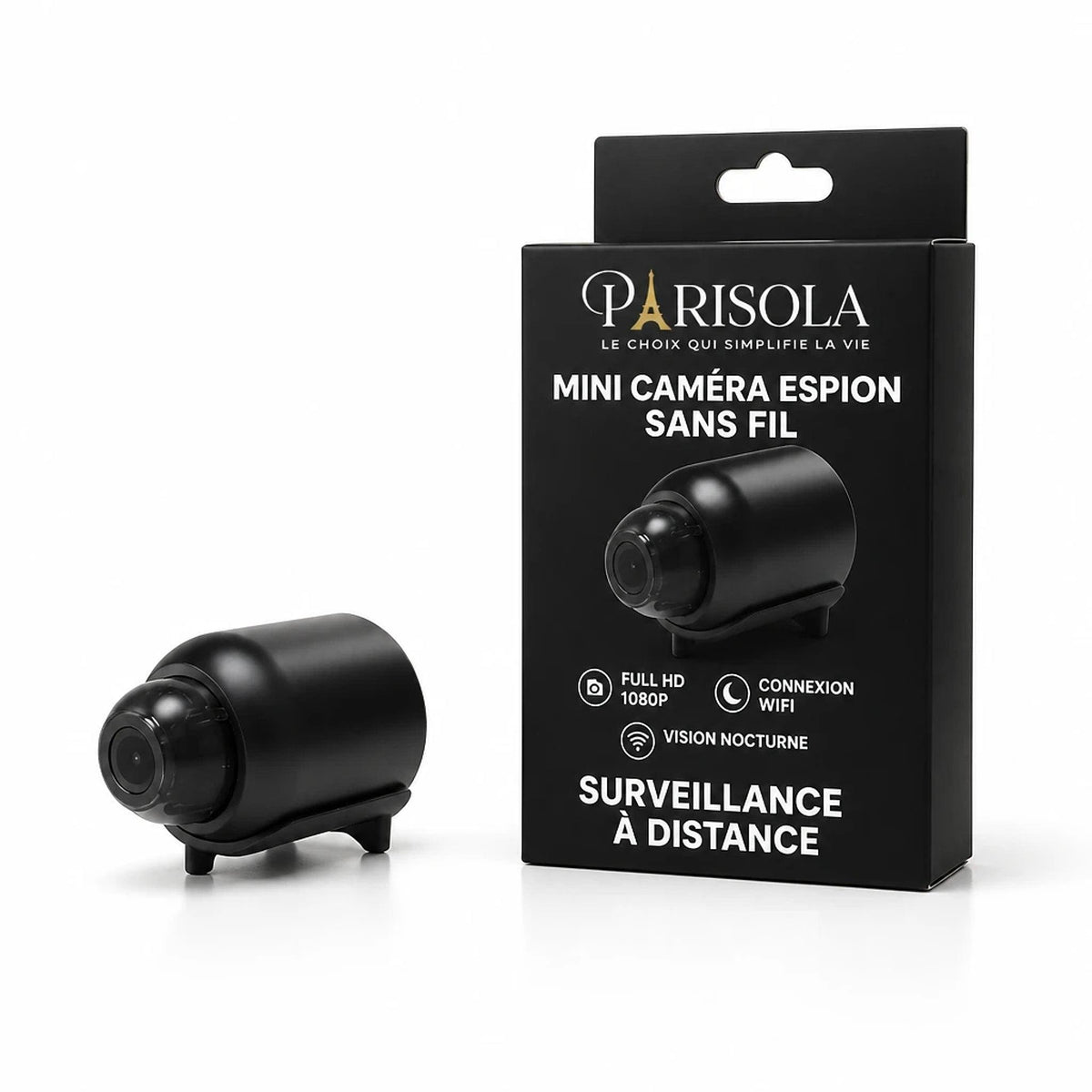Voléa – Mini Caméra Espion Sans Fil