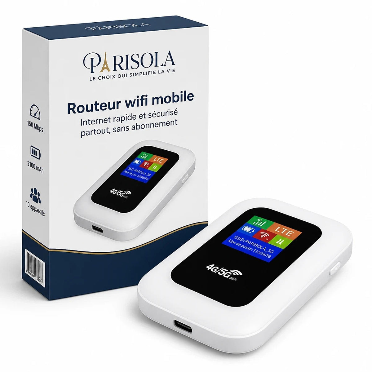 Voltane – Routeur Wifi 5G Portable