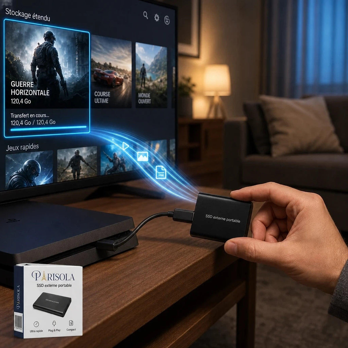 Voltéa – SSD Externe 1To