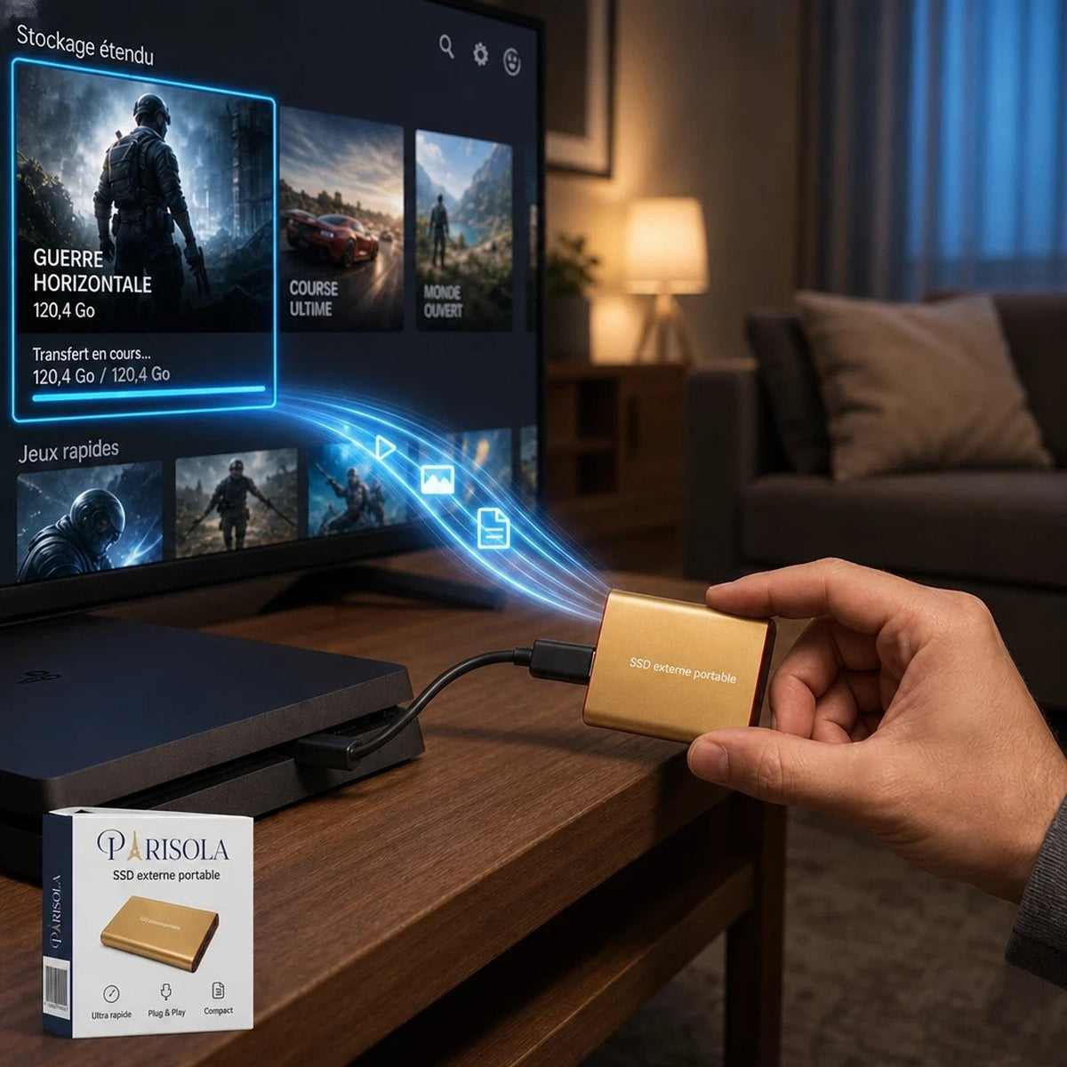 Voltéa – SSD Externe 1To