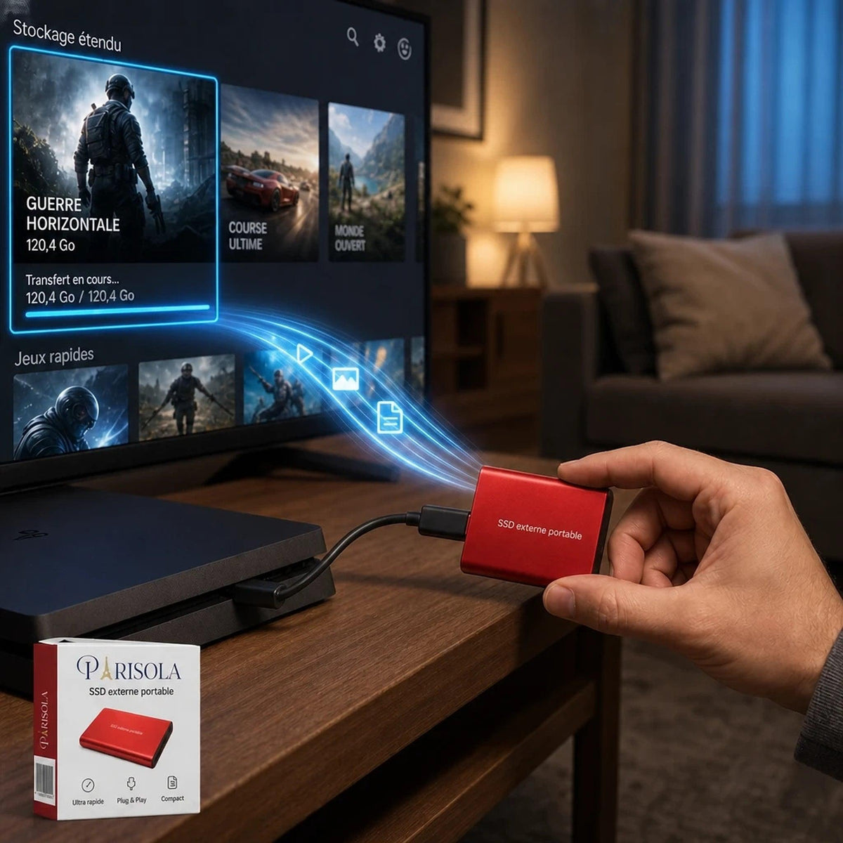 Voltéa – SSD Externe 1To