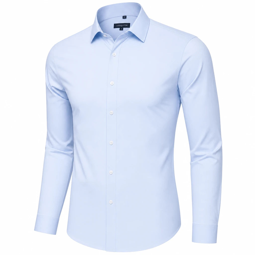Chemise homme infroissable élastique coupe moderne