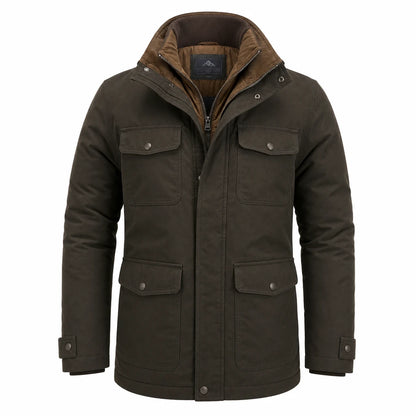 Veste homme classique hiver doublée chaleureuse