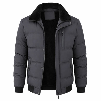 Veste homme thermique hiver coupe ajustée