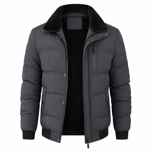 Veste homme thermique hiver coupe ajustée