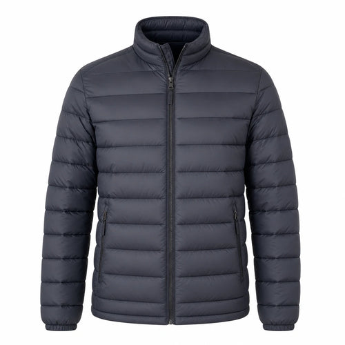 Veste homme matelassée légère chaude fermeture zippée