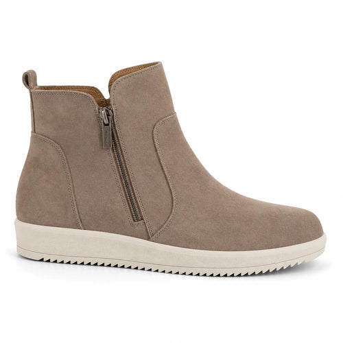 Bottines courtes femme suède semelle EVA caoutchouc antidérapant