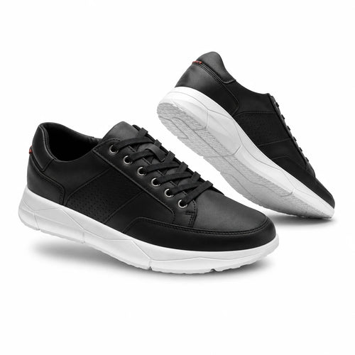 Baskets homme cuir synthétique semelle EVA caoutchouc confortables