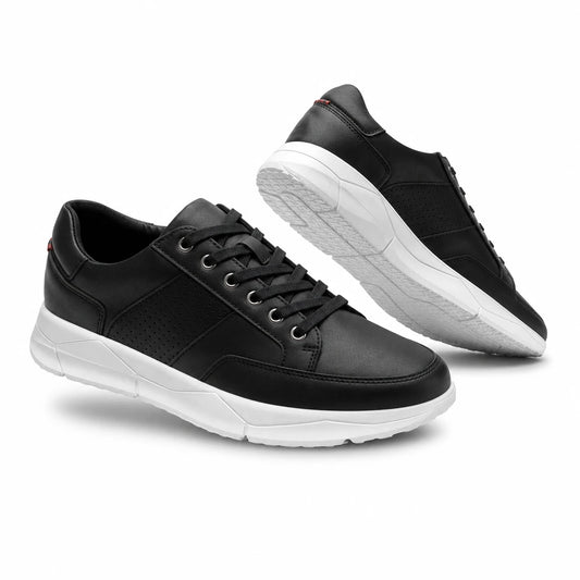 Baskets homme cuir synthétique semelle EVA caoutchouc confortables