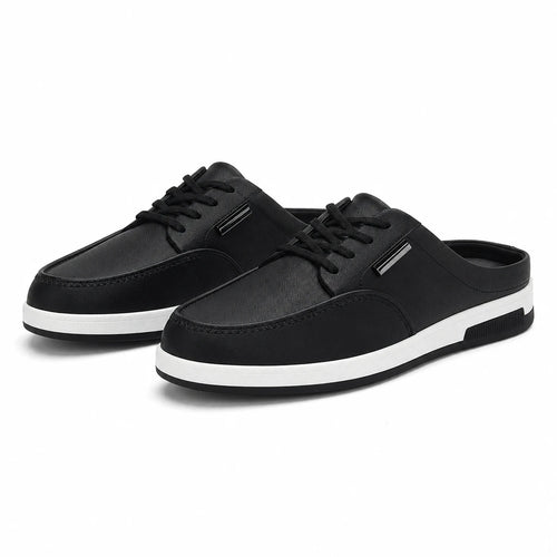 Baskets sans dossier homme cuir PU semelle EVA caoutchouc